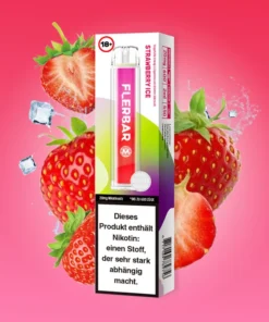 Flerbar 600 – 20mg – Strawberry Ice