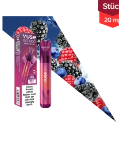 Vuse GO 1000 Berry Blend Vape Einweg E-Zigarette 20mg