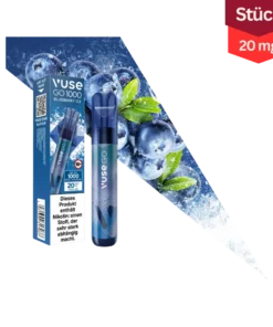 Vuse GO 1000 Blueberry Ice Vape Einweg E-Zigarette 20mg