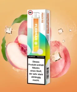 Flerbar 600 – 20mg – Peach Ice
