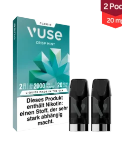Vuse Vape Pods Crisp Mint 20mg (1×2 Stück)