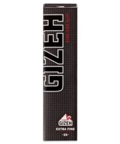 DISPLAY 50 Heftchen à 34 Blättchen Zigarettenpapier Gizeh Black King Size Slim