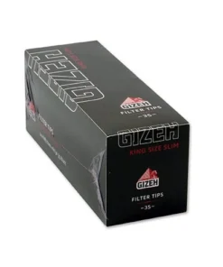 24 Päckchen à 35 Filter Tips Gizeh Black Slim