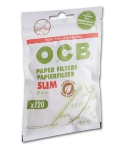 OCB Slim Papierfilter 120 Stück Zigarettenfilter