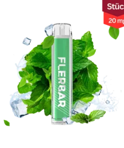 Flerbar M Ice Mint Vape Einweg E-Zigarette 20mg