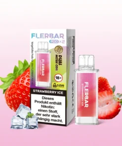 FLERBAR Pods – Strawberry Ice – 20mg