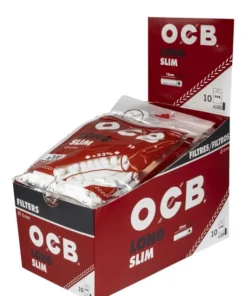 DISPLAY Zigarettenfilter OCB Long Slim 6 mm