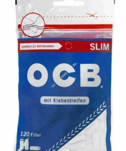 Zigarettenfilter OCB Slim Filter 1 Beutel à 120 Filter