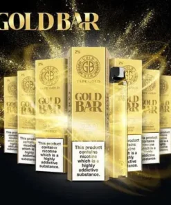 Vape Gold – GOLD BAR 600 – NS20mg – Einweg Pod