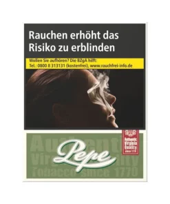 Pepe Zigaretten Rich Green ohne Zusätze Big (8×25)