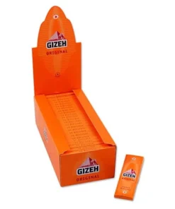 Zigarettenpapier Gizeh Gelb 1 Heftchen à 50 Blättchen