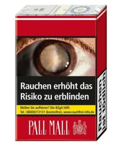 Pall Mall Zigaretten ohne Filter (10×20)