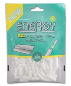 10×100 Energy+ Menthol Filter Tips (Grün)