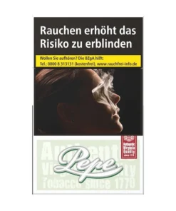 Pepe Zigaretten Fine Green ohne Zusätze (10×20)