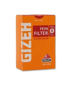 10 Päckchen à 100 Feinfilter Zigarettenfilter Gizeh
