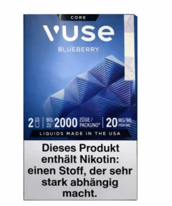 E-Kartusche Vuse Pods Blueberry 20mg 2 Caps