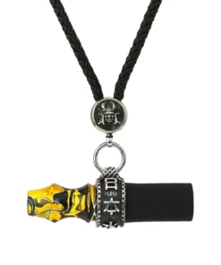 Japona Hookah Samurai Cord Mouth Tip Yellow