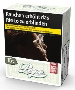 Pepe Zigaretten Fine Green ohne Zusätze Maxi (4×40)