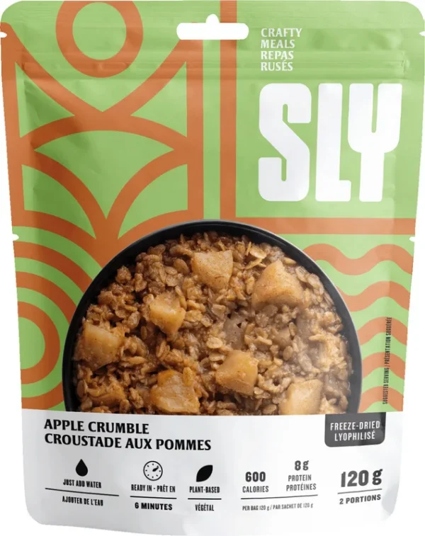 Crumble aux pommes de SLY