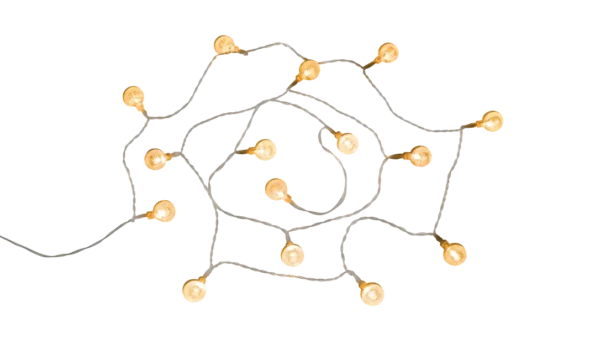 Blur Light Chain, white