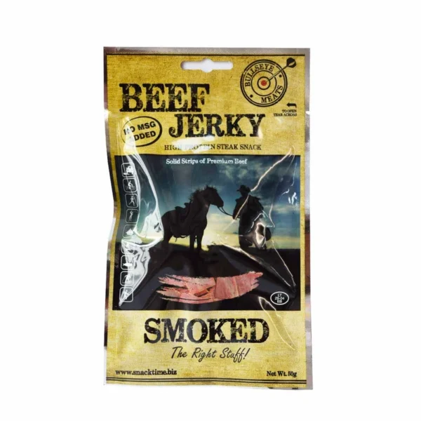 Beef Jerky – Boeuf séché Smoked – 50 g