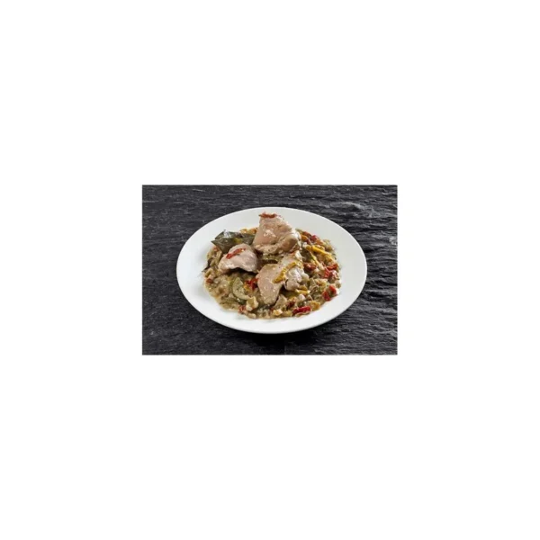 Poulet estragon et ses légumes