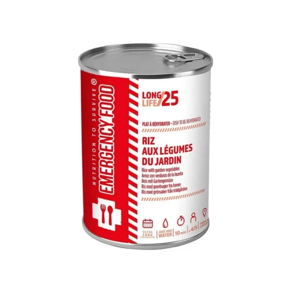 Riz aux légumes du jardin – 500 g – 25 ans