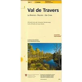 241T VAL DE TRAVERS ECHELLE 1 50 000