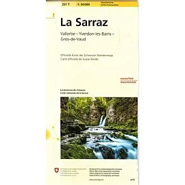 251T LA SARRAZ ECHELLE 1 50 000