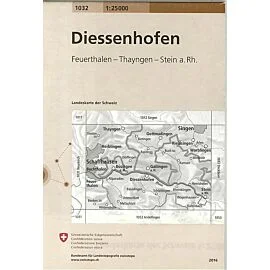 1032 DIESSENHOFEN ECHELLE 1 25 000