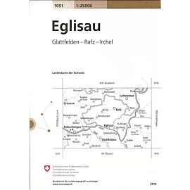 1051 EGLISAU ECHELLE 1 25 000