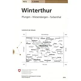 1072 WINTERTHUR ECHELLE 1 25 000