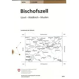 1074 BISCHOFSZELL ECHELLE 1 25 000