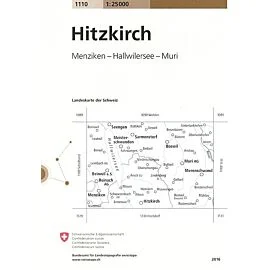 1110 HITZKIRCH ECHELLE 1 25 000