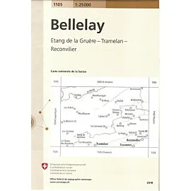 1105 BELLELAY ECHELLE 1 25 000