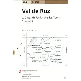 1144 VAL DE RUZ ECHELLE 1 25 000