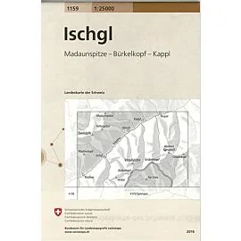 1159 ISCHGL ECHELLE 1 25 000