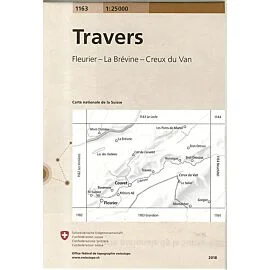 1163 TRAVERS ECHELLE 1 25 000