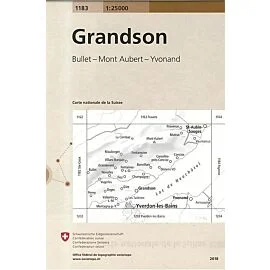 1183 GRANDSON ECHELLE 1 25 000