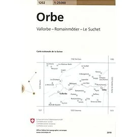 1202 ORBE ECHELLE 1 25 000