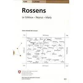 1205 ROSSENS ECHELLE 1 25 000
