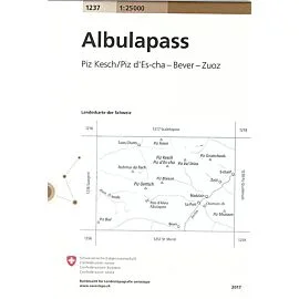 1237 ALBULAPASS ECHELLE 1 25 000