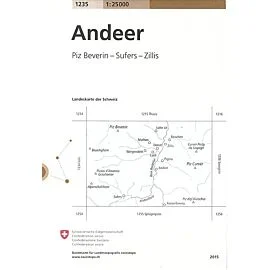 1235 ANDEER ECHELLE 1 25 000