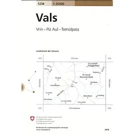 1234 VALS ECHELLE 1 25 000