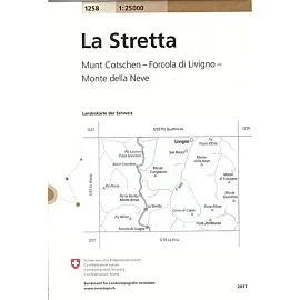 1258 LA STRETTA ECHELLE 1 25 000