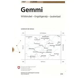 1267 GEMMI ECHELLE 1 25 000