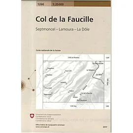 1260 COL FAUCILLE ECHELLE 1 25 000