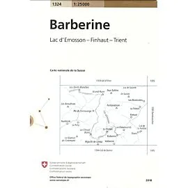 1324 BARBERINE ECHELLE 1 25 000
