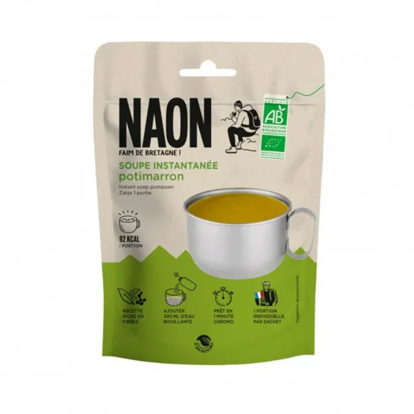 Soupe bio potimarron