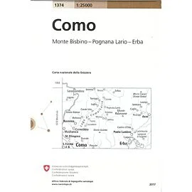 1374 COMO ECHELLE 1 25 000
